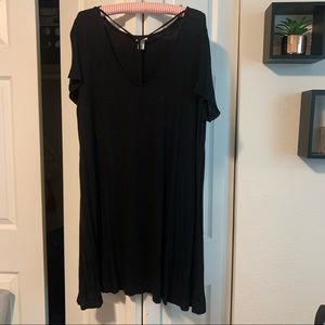 Mossimo Strappy Black T-shirt Dress size XXL